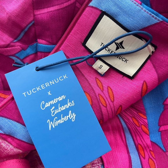 Tuckernuck x Cameron Eubanks Wimberly Wild Azalea Edisto Dress NWT - Picture 6 of 7